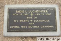 Sadie Louise Johnson Luchsinger