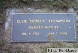 Elsie "shirley" Thompson