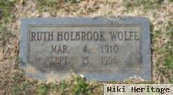 Ruth Holbrook Wolfe