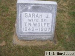 Sarah J Burkey Wolfe