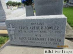 Leroy Arthur Fowler