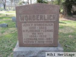 J Edward Wonderlich