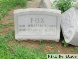 Harriet R Fox