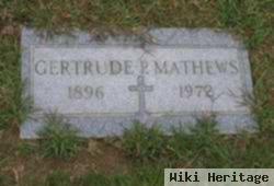 Gertrude P. Mathews