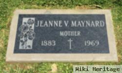 Jeanne V Maynard