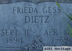 Frieda Emmadora "emma" Gess Dietz