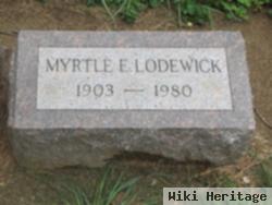 Myrtle E Lodewick