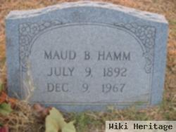 Maud B Hamm