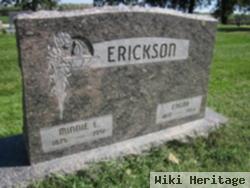 Minnie E Johnson Erickson
