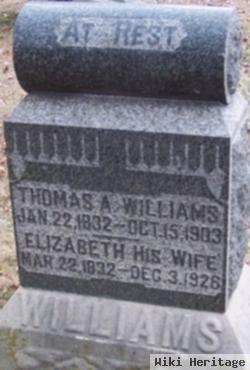 Thomas A Williams