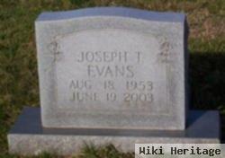 Joseph Thomas "joe" Evans