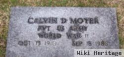 Pvt Calvin D Moyer