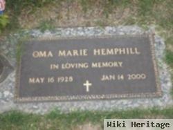 Oma Marie Slavens Hemphill