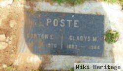 Gladys M Biddlecombe Poste