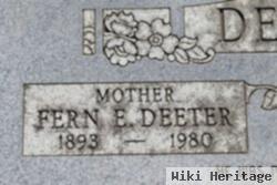 Fern Ethel Miller Deeter