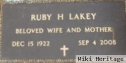 Ruby H Lakey