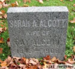 Sarah A. Root Alcott