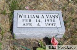 William A Vann