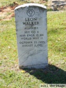 Sgt Leon Walker
