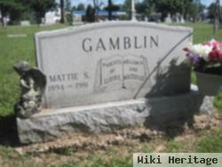 Mattie S. Gamblin