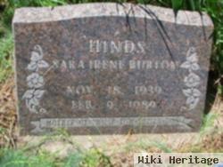 Sara Irene Burton Hinds
