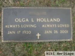 Olga Lela Woodring Holland