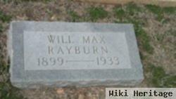 Will Max Rayburn