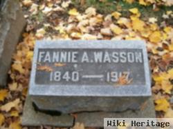 Frances Ann "fannie" Wasson