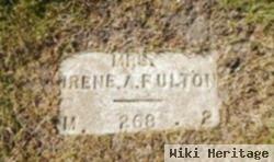 Mrs Irene A Fulton