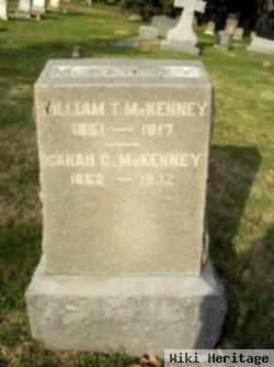 William T Mckenney