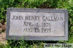 John Henry Gallman