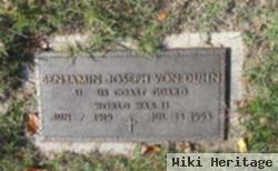 Benjamin Joseph "joe" Von Duhn