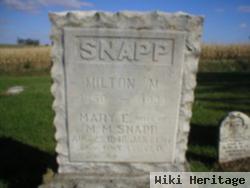 Milton M Snapp