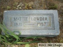 Mattie Lowder