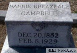 Nannie Elizabeth Breazeale Campbell