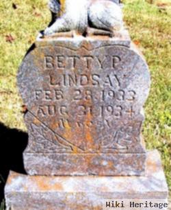 Betty P. Lindsay