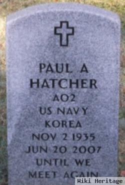 Paul A Hatcher