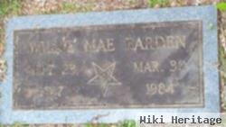 Willie Mae "bill" Waters Barden