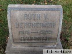 Ruth V Bergheimer