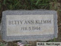 Betty Ann Klemke