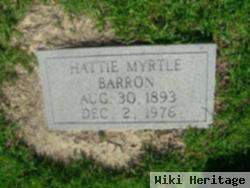 Hattie Myrtle Barron