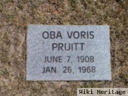 Oba Voris Pruitt