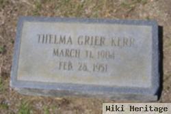 Thelma Grier Kerr