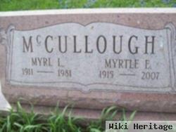 Myrl L Mccollough