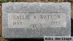 Sallie A Watson