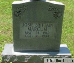 Josie Lee Brittain Marcum