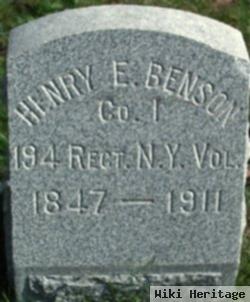 Henry Eugene Benson