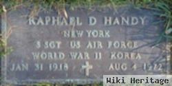 Ssgt Raphael D Handy