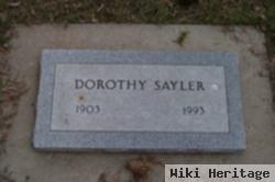 Dorothy Schlecht Sayler