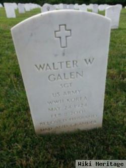 Walter W Galen